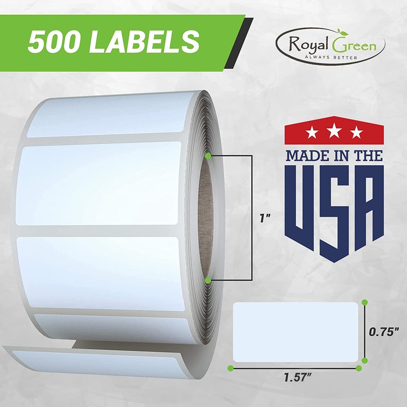 Color Coded Stickers 40mm x 19mm Rectangular 1.57 x 0.75 Inch Labels Writable gallery
