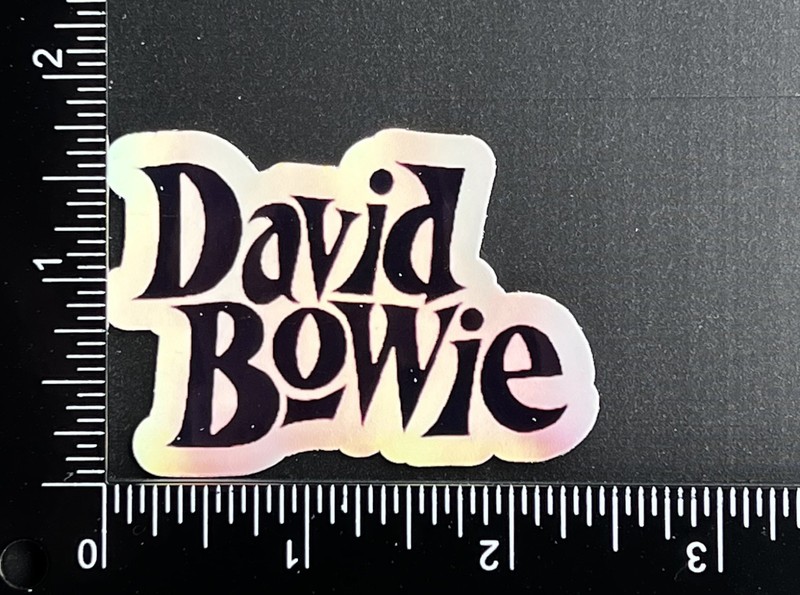 David Bowie – Band – Sticker – Holographic