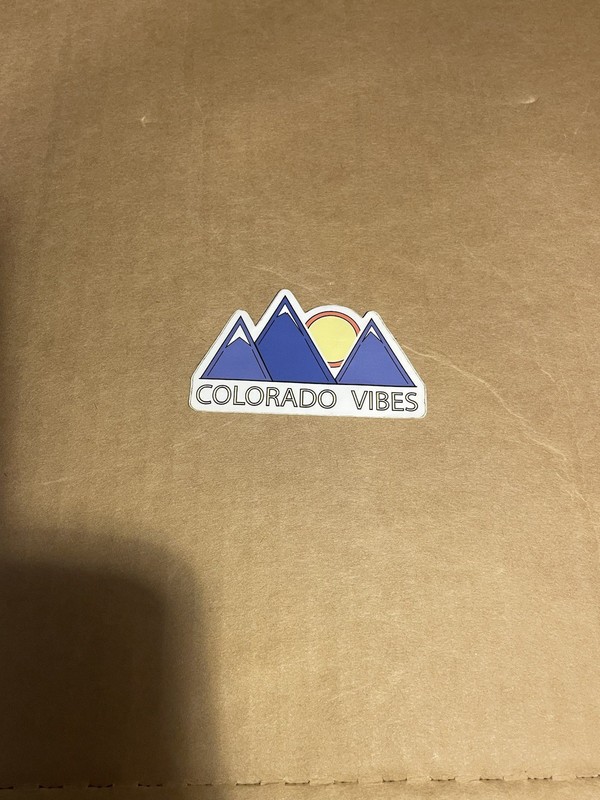 Colorado vibes sticker