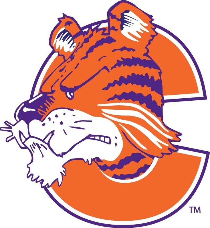 Clemson Tigers Decal Tiger Head Logo Vinyl Sticker 3–7″ Tall Made in USA